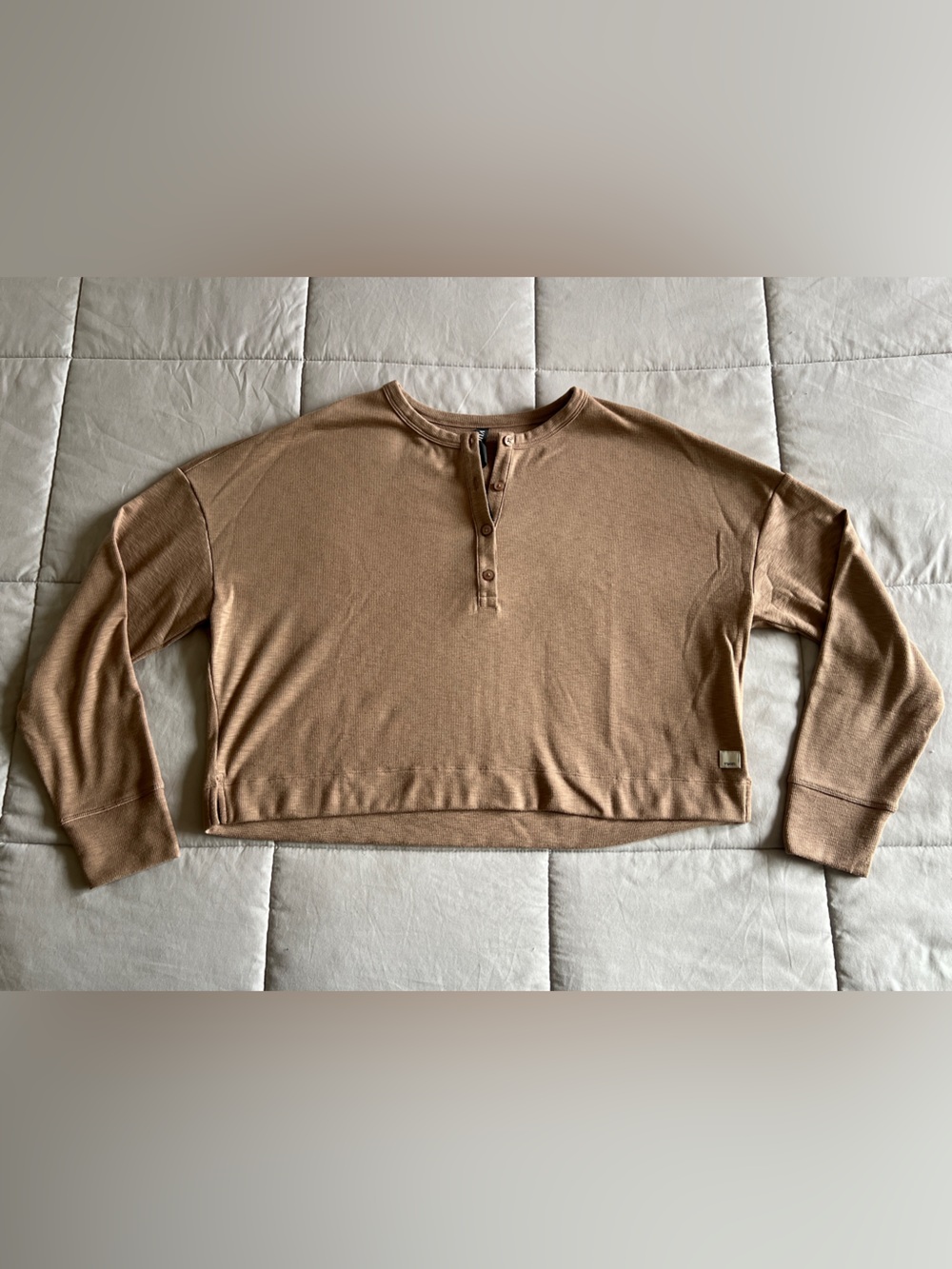 Vuori Long Sleeve Sunrise Oversized Henley